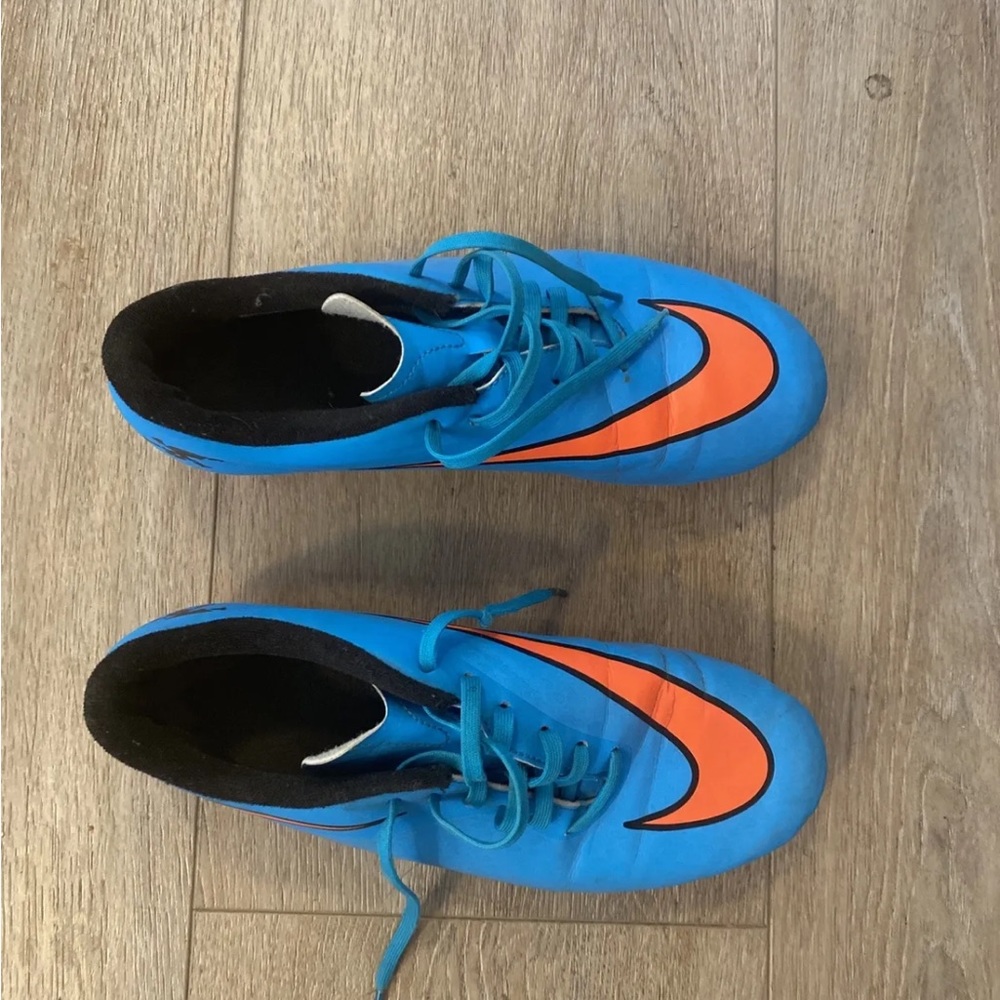 Nike Hypervenom Phade FG Clearwater Blue Soccer Cleats Size Men’s 7.5